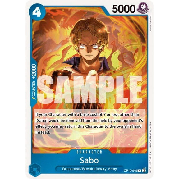 One Piece Royal Blood Rare Sabo OP10-049