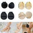 thumbnail image 2 of SIEYIO 1 Pair Women Mesh Half Toe Socks with Padding Forefoot Non-Slip Bottom Insoles, 2 of 19