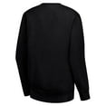 thumbnail image 3 of Women's G-III 4Her by Carl Banks  Black Golden State Warriors Heart Graphic Fleece Pullover Sweatshirt, 3 of 3