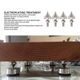 thumbnail image 3 of 4 Pcs Speaker Spikes, Stainless Steel Speaker Shock Foot Spikes with Adjustable Height, Isolation Foot Spikes for Speaker Frame, Amplifier, CD DVD Player, 3 of 7