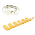 thumbnail image 1 of Almencla 25cm Exhaust Pipe Protector Guard Heat for 2 Stroke Motorcycle Yellow, 1 of 8