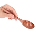thumbnail image 1 of Soup Spoon,  Portable Wooden Rice Spoon  for Home for Picnic, 1 of 8