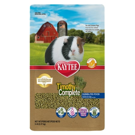 UPC: 0071859435152 | Kaytee Timothy Complete Guinea Pig Pet Food  5 Pounds
