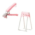 thumbnail image 1 of Pinza para platos de cocina, pinzas para platos calientes, pinzas para tazones, pinza para ollas y sartenes, o 2x Cuenco Clip Rosa, 1 of 9