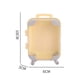thumbnail image 2 of Mini carrito de almacenamiento para llevar a pie, organizador de cosméticos y equipaje | Estuche de viaje compacto y portátil | Maleta de imitación resistente para niños y adultos | Decoració, 2 of 4