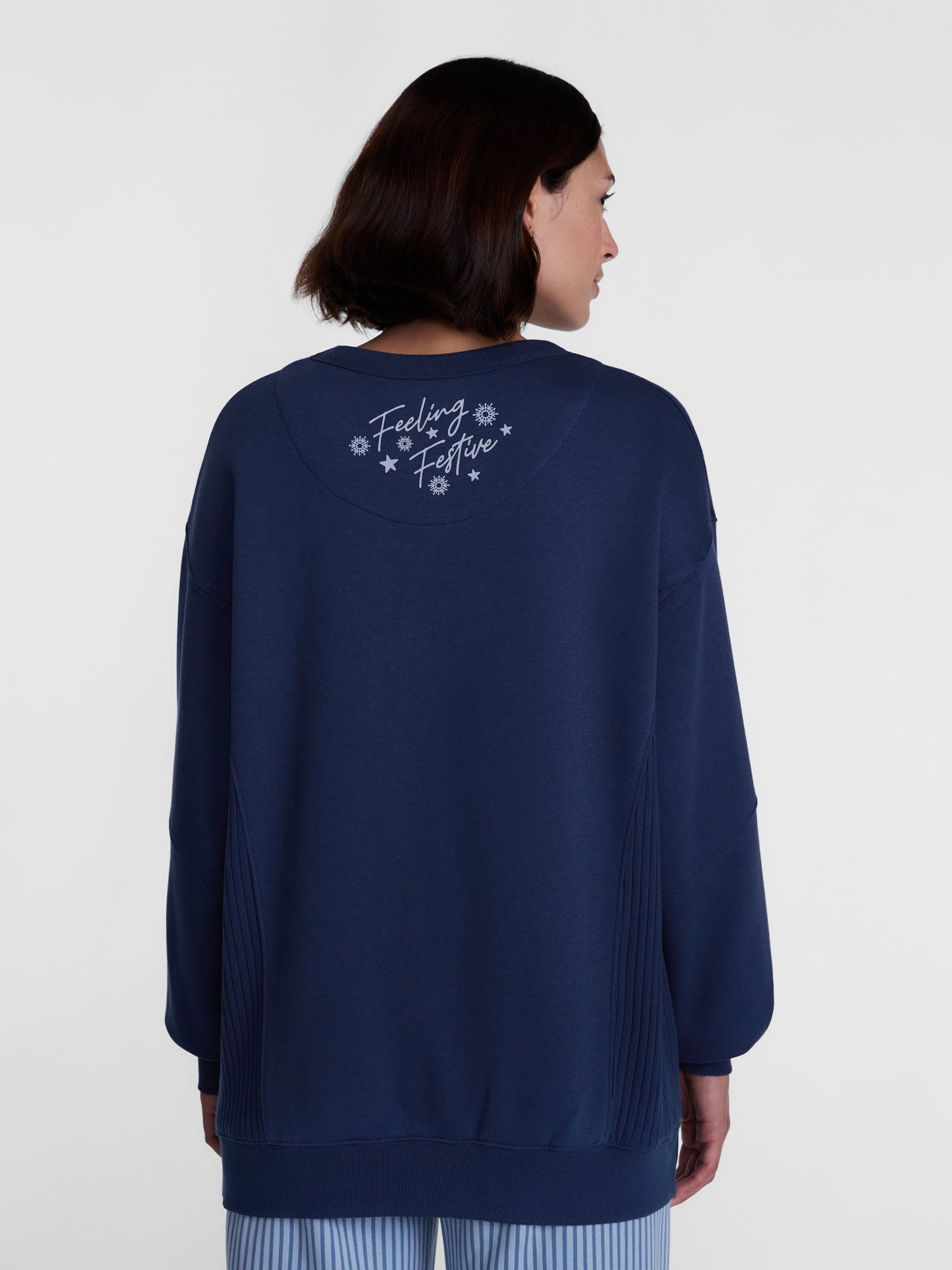 Winnie The Pooh Women's Eeyore Graphic Sleep Top with Long Sleeves, Sizes XS-3XL