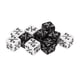 thumbnail image 5 of Dados, Dados Positivos y Negativos de Plásstico Negro Negro de 4 Lados para Practicar Habilidades Matemías Básicas, 5 of 7