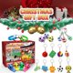 thumbnail image 2 of Calendario de Adviento 2022 para niños, Navidad, 24 días, calendario de cuenta regresiva, juguetes para niños con fútbol, calendarios de Navidad para niños, juego, caja de regalo, Regalos sorpresa para niños oso de fresa Electrónica, 2 of 5