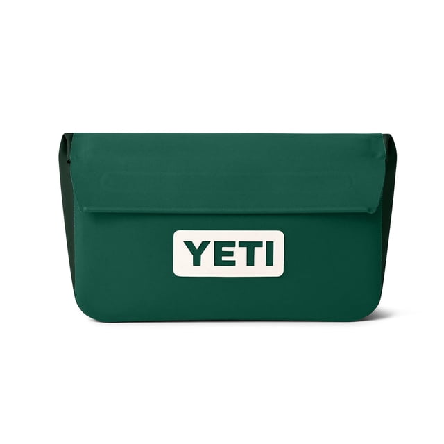 Estuche para equipo YETI Sidekick Dry, 1 litro, impermeable, negro y verde
