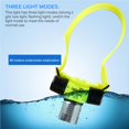 thumbnail image 4 of Resalte La Luz De Cabeza Led Luz De Cabeza De Buceo Al Aire Libre A Prueba De Agua Luz De Tipo De Cabeza De Batería Reemplazable Con Perlas De Led Interruptor Magnético Para Acampar Al Aire Libre Serendint HA022185-00, 4 of 7