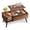 Rustic Oak, variant on GALAXHERO Coffee Table with Removable Storage Shelves Lift Top Small Coffee Table for Living Room Rustic Brown