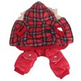 thumbnail image 4 of Ropa De Invierno Para Mascotas, Abrigo De Invierno Para Perros Con Capucha De Vellón Grueso Para Perros Pequeños ANGGREK  No, 4 of 7