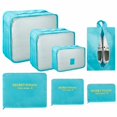 thumbnail image 1 of 7 Set Packing Cubes Travel Luggage Waterproof Organizers, 1 of 7