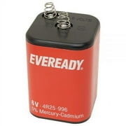 Eveready PJ996 Silver 4R25 996 6V Zinc Carbon Lantern Battery Energizer