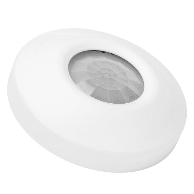 Sensor PIR, sensor de movimiento de 12 V y 360°, sensor de techo, artesanía superior