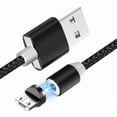 thumbnail image 2 of Câble de Chargement Magnétique Micro-USB 1 m Charge Rapide 3.0 Android, 2 of 2