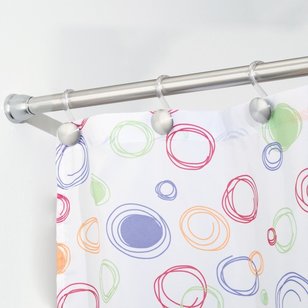 InterDesign Forma Ultra Shower Curtain Tension Rod, Brushed Stainless Steel - image 2 of 3