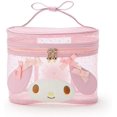 thumbnail image 1 of Caja de almacenaje para maquillaje transparente bonita, bolsa de cosméticos de malla rosa Kawaii, caja de almacenamiento de belleza, bolsa de cosméticos-my Melody Hs, 1 of 2