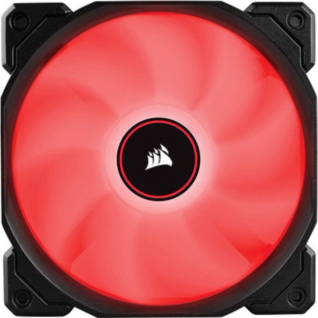 VENTILADOR CORSAIR AF120 LED RED 120MM SINGLE PACK (CO-9050080-WW) Corsair AF120 LED RED