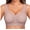 Dusty Rose, variant on Super Firming Bra Women Wirefree Bras No More Sagging Breasts,Full Coverage Wireless Bras (XX-Large,Black+Dusty Rose)