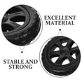 thumbnail image 4 of 2pcs Of 6 Inch Rubber Wheel Replacement Wheelchair Front Wheels Rollator Walker Anti-Slip Replacement Casters Rollers Wheels Universal Wheelchair Replacement Wheel Accessories, 4 of 8