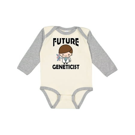 

Inktastic Future Geneticist Gift Baby Boy Long Sleeve Bodysuit