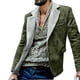 thumbnail image 1 of Hombres Casual Keep Warm Espesar Manga larga Turndown Button Chaqueta Patchwork Abrigos Pompotops oipoqjl37765, 1 of 6