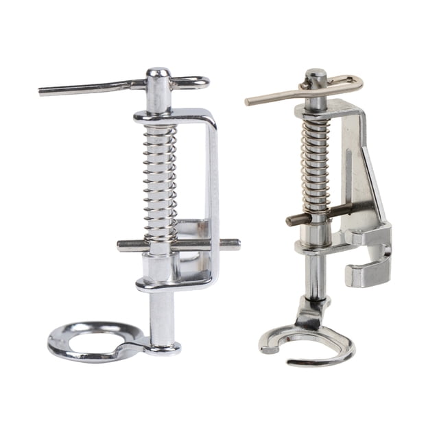 2 Piezas de Movimiento Libre Prensatelas Sunnimix Metal Acero