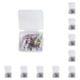 thumbnail image 1 of Matsuzay Alfileres de confección DIY, agujas de coser para acolchar, herramientas portátiles para el hogar, accesorios, insectos ligeros de Insecto ligero 50PCS 10piezas, 1 of 6