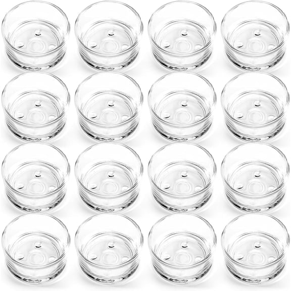 36 Pack Clear Glass Tealight Candle Holder,1 x 2 Inch Glass Votive Candle Holders,Clear Tea Lights Holder for Table Centerpiece,Wedding,Home Decor, and Party