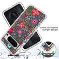 thumbnail image 5 of KAIYANG Funda para teléfono con estampado de patrones para Google Pixel 8 Pro, marco de PC + funda de teléfono transparente anticaídas de TPU, estilo H, Google Pixel 8 Pro, multicolor, 5 of 5