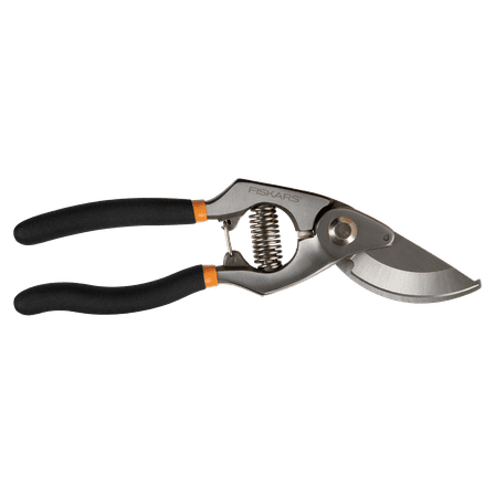 Fiskars Deluxe Forged Bypass Pruner, 3/4" Cut Capacity, Black
