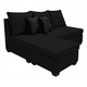 thumbnail image 5 of Sala Esquinera El Bazar Store Bergen Negro 180x140 cm Lado derecho e Izquierdo Lino nacional, 5 of 7