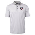 thumbnail image 2 of Men's-Cutter & Buck  Gray FC Dallas Virtue Eco Pique Micro Stripe Recycled Polo, 2 of 3