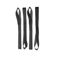 thumbnail image 2 of Colaxi 5 Pieces Soft Loops Tie Down Straps for Motorcycle Bikes Reinforced Owing Cargo Multiple Use Nylon Motorcycle Tie Down Straps black 46.5cm, 2 of 9