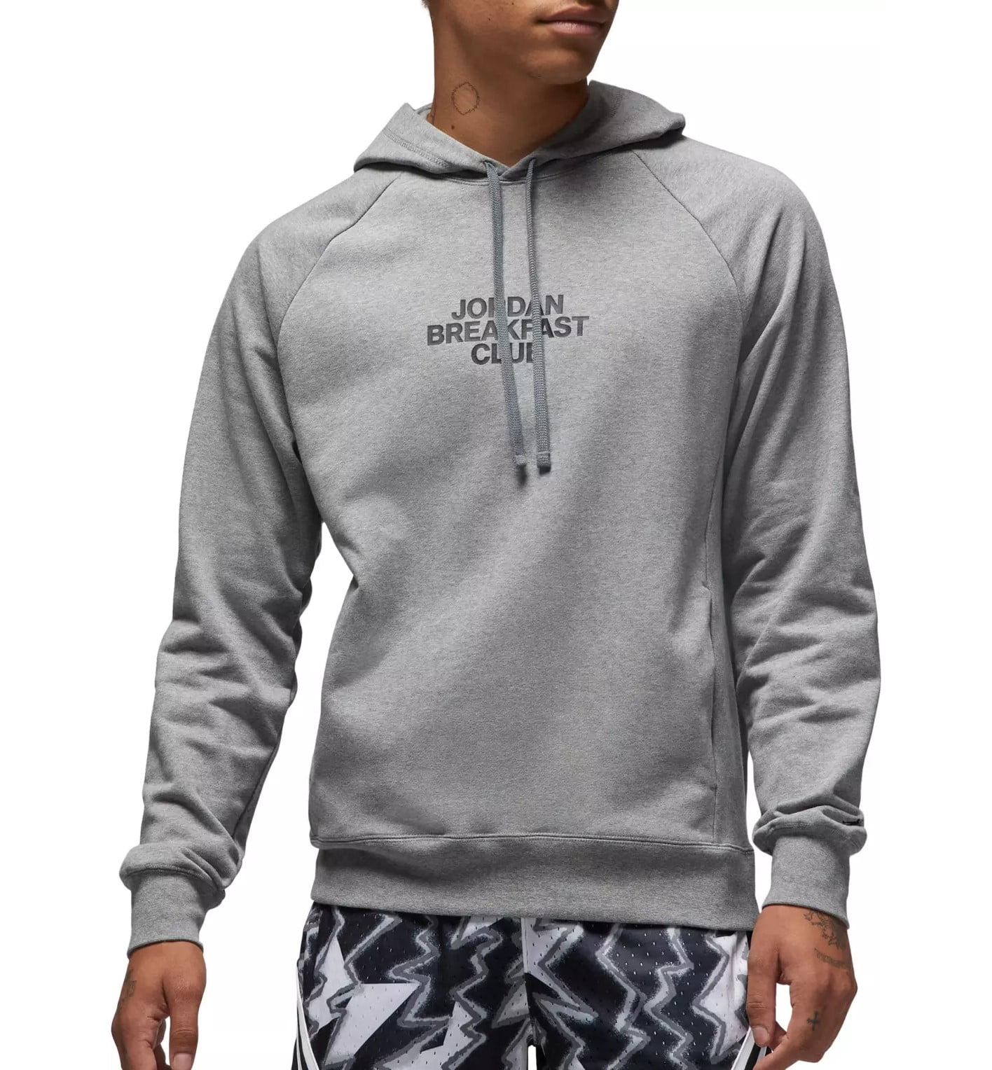 Men's Jordan Carbon Heather Dri-FIT Sport BC Graphic Pullover Hoodie (DQ7330  091) - 3XL - Walmart.com