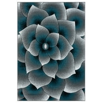 Premium Rug Design 11301 - 7'8"x10'8", Turquoise