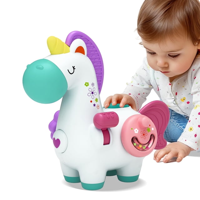 Unicornio bebé Activity Cube iPlay iLearn de 6 a 36 meses
