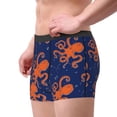 thumbnail image 4 of Balery Octopus Men's Boxer Briefs, Soft and Breathable Cotton Underwear with nylon Waistband-Medium, 4 of 9