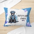 thumbnail image 3 of Happy Father's Day Best Labrador Retriever Cool Dad Ever Pillow Cushion Double Sided Lab Dog Lover Gifts Throw Pillow - 12007, 3 of 4