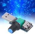 thumbnail image 1 of Herwey USB Fan Speed Control Board,USB Fan Speed Controller Volume Control Adjust Board Speed Adjustment Low Noise Module,USB Fan Regulator, 1 of 8