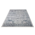 thumbnail image 3 of Ladole Rugs Atlantis Persian Design Bordered Style European Durable Blue and Grey Indoor Area Rug Carpet, 7x9 (6'7" x 9'2", 200cm x 280cm), 3 of 6