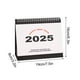 thumbnail image 2 of Calendario de escritorio 2025-2026 | Planificador mensual de 11x17 con diseño abatible vertical | Minicalendario portátil para oficina, hogar, aula y estudiantes | Encuadernación resistente de doble, 2 of 7