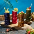 thumbnail image 2 of Ceramic Hawaiian Tiki Glasses Set of 4 (13.4 oz), 2 of 6