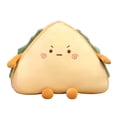 thumbnail image 1 of Sunloudy Sandwich Plush Doll with Fiber Cotton Padding, Artificial Food, 1 of 7