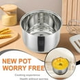 thumbnail image 4 of Estbridge 304 Stainless Steel rice cooker inner pot Replacement for Zojirushi  Tiger  Multi-Cooker Replacement Inner Bowl(2L), 4 of 16