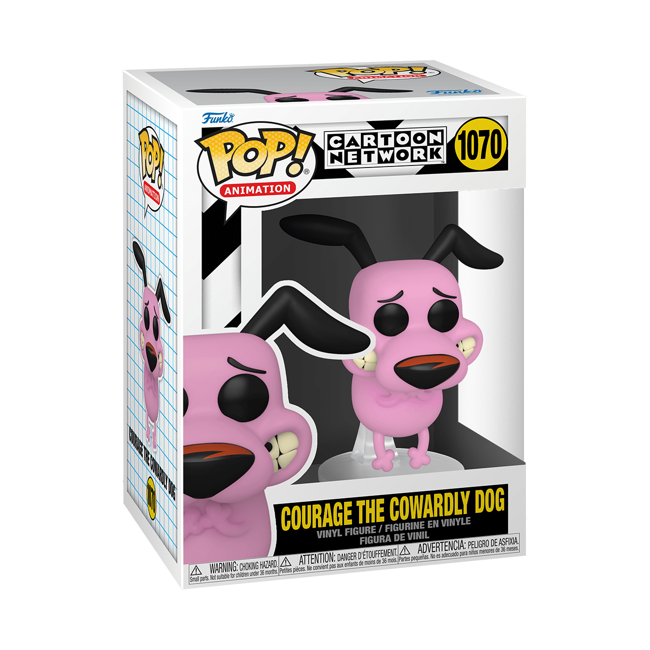 Funko Pop! Animation: Courage - Courage the Cowardly Dog Vinyl Figure