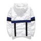 thumbnail image 4 of Chaqueta con capucha para hombre Chaqueta cortavientos con estampado de bloques de colores Blusa estilo hip-hop Pompotops  oipoqjl29789, 4 of 9