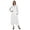 White, variant on Mandarin Collar W/ Pintucked Neck CottonÂ&nbsp;KurtiÂ&nbsp;For Womenâ€™s Indian Ethnic Straight Solid Kurta