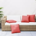 thumbnail image 1 of vidaXL Sofa Cushions 4 pcs Red 60x60 cm Fabric, 1 of 5